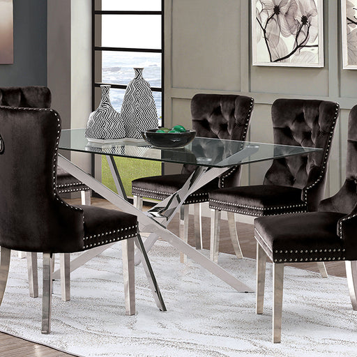 Silveria 7 Pc Dining Table Set - Casa Morelos / Coahuila Furniture (Oklahoma City, OK)