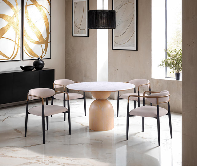 Neasden 5 Pc Dining Table Set - Casa Morelos / Coahuila Furniture (Oklahoma City, OK)