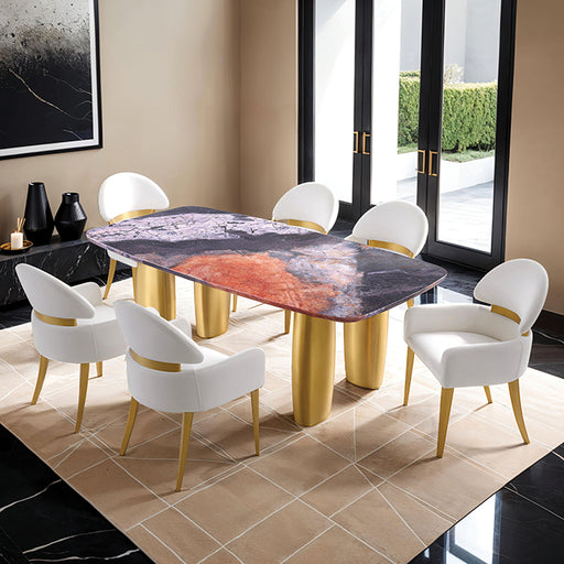 Northolt 7 Pc Dining Table Set - Casa Morelos / Coahuila Furniture (Oklahoma City, OK)