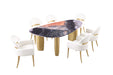 Northwich 5 Pc Dining Table Set - Casa Morelos / Coahuila Furniture (Oklahoma City, OK)
