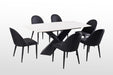 Lenvik 7 Pc Dining Table Set White - Casa Morelos / Coahuila Furniture (Oklahoma City, OK)
