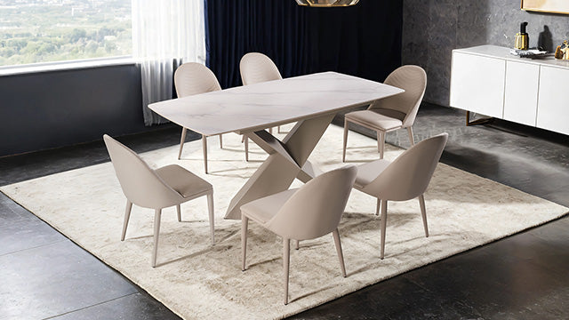 Lenvik 7 Pc Dining Table Set - Casa Morelos / Coahuila Furniture (Oklahoma City, OK)