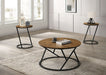Ronde 3 Pc. Table Set Natural - Casa Morelos / Coahuila Furniture (Oklahoma City, OK)