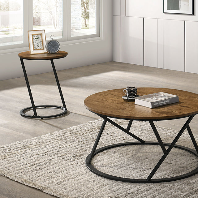 Ronde 3 Pc. Table Set Natural - Casa Morelos / Coahuila Furniture (Oklahoma City, OK)