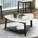 Thisted Triangle Marble Coffee Table - Casa Morelos / Coahuila Furniture (Oklahoma City, OK)