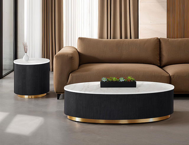 Virden Oval Cocktail Table - Casa Morelos / Coahuila Furniture (Oklahoma City, OK)