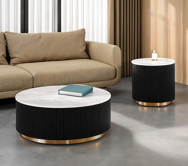 Virden Round Cocktail Table - Casa Morelos / Coahuila Furniture (Oklahoma City, OK)