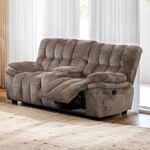 Hieronymus Manual Loveseat Brown - Casa Morelos / Coahuila Furniture (Oklahoma City, OK)