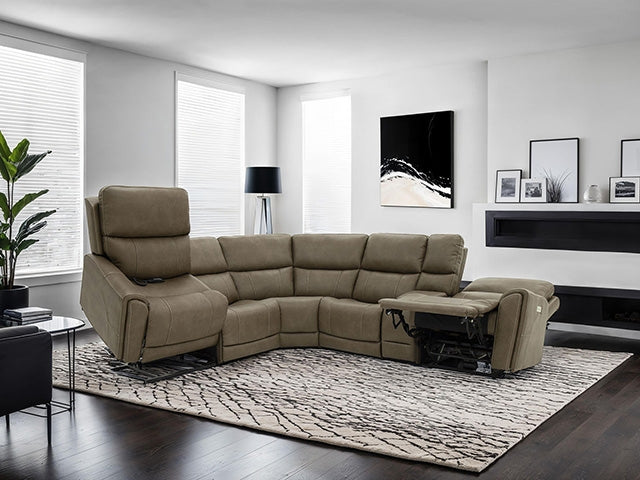 Orpheus Power Sectional w/ Lift Chair - Casa Morelos / Coahuila Furniture (Oklahoma City, OK)