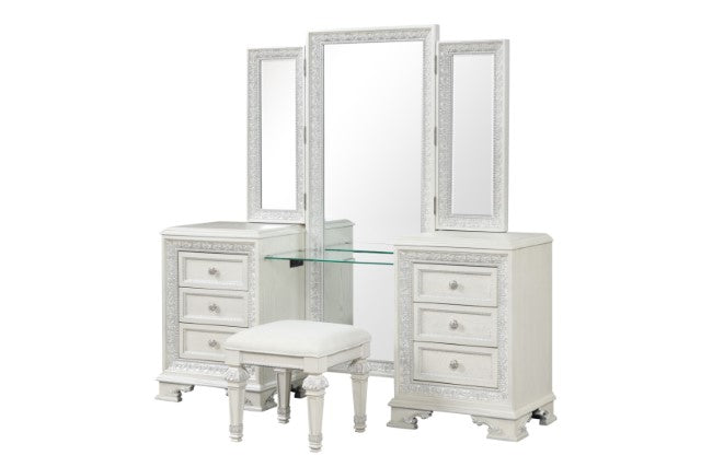 Stella Mia Vanity Set - Casa Morelos / Coahuila Furniture (Oklahoma City, OK)