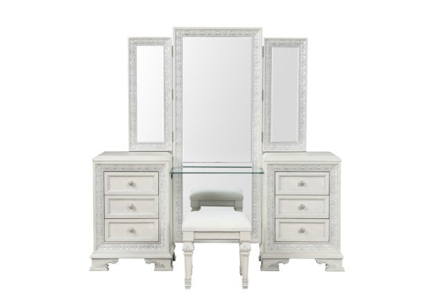 Stella Mia Vanity Set - Casa Morelos / Coahuila Furniture (Oklahoma City, OK)