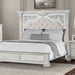 Promenade E.King & Queen Bed Brown & White - Casa Morelos / Coahuila Furniture (Oklahoma City, OK)