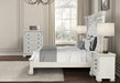 Promenade E.King & Queen Bed Brown & White - Casa Morelos / Coahuila Furniture (Oklahoma City, OK)