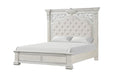 Promenade E.King & Queen Bed Brown & White - Casa Morelos / Coahuila Furniture (Oklahoma City, OK)