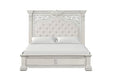 Promenade Bed Dark Brown & White - Casa Morelos / Coahuila Furniture (Oklahoma City, OK)