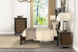 Promenade E.King & Queen Bed Brown & White - Casa Morelos / Coahuila Furniture (Oklahoma City, OK)