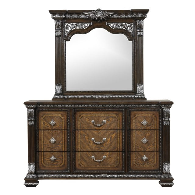 Promenade Dresser w/Jewelry Box - Casa Morelos / Coahuila Furniture (Oklahoma City, OK)