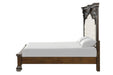 Promenade E.King & Queen Bed Brown & White - Casa Morelos / Coahuila Furniture (Oklahoma City, OK)