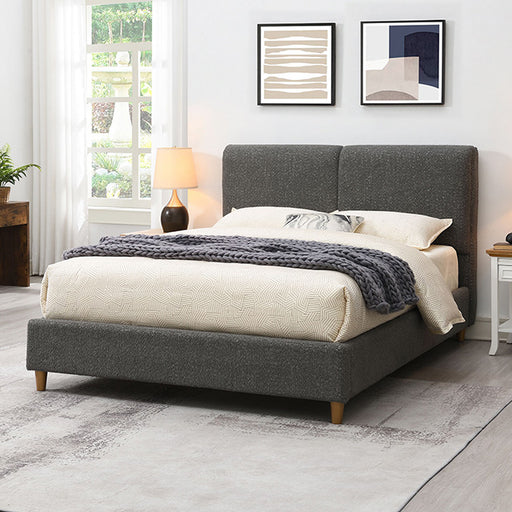 Stavern E.King, Full, & Queen Bed Grey & Black - Casa Morelos / Coahuila Furniture (Oklahoma City, OK)