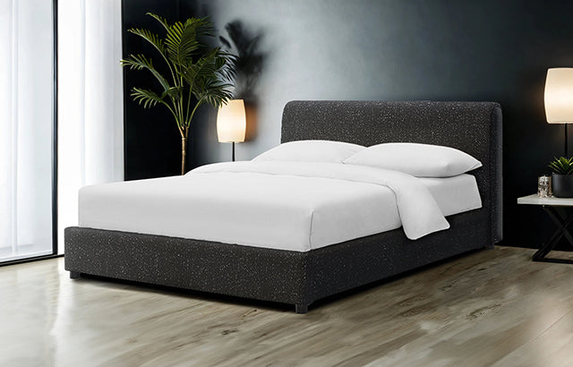 Vertham Bed Black & White - Casa Morelos / Coahuila Furniture (Oklahoma City, OK)