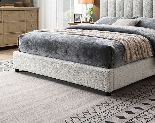 Traverso Bed Black & White - Casa Morelos / Coahuila Furniture (Oklahoma City, OK)
