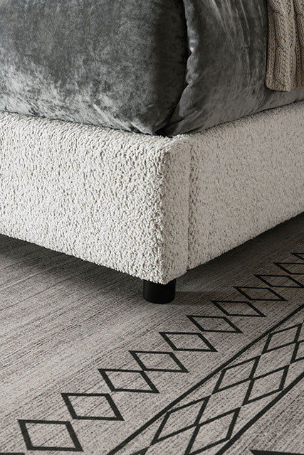 Traverso Bed Black & White - Casa Morelos / Coahuila Furniture (Oklahoma City, OK)