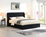 Laverni Bed Black, Grey & White - Casa Morelos / Coahuila Furniture (Oklahoma City, OK)