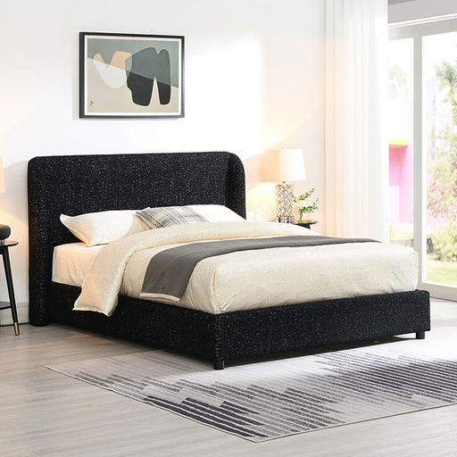 Laverni Bed Black, Grey & White - Casa Morelos / Coahuila Furniture (Oklahoma City, OK)