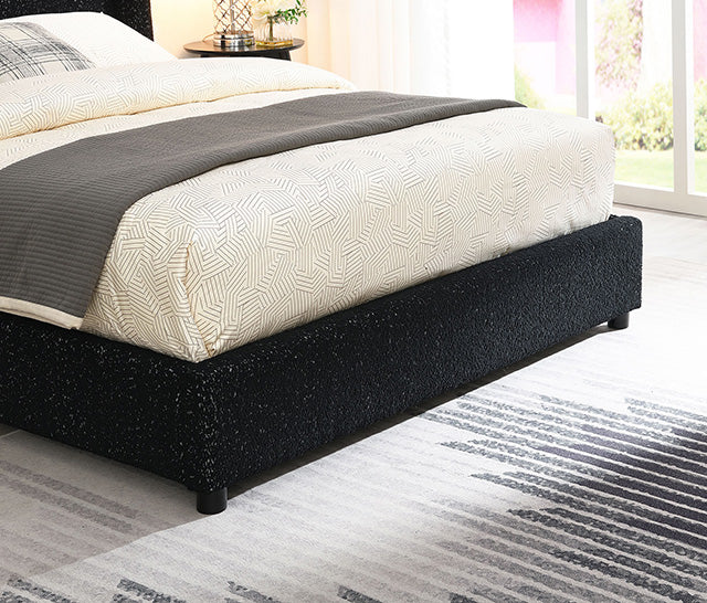 Laverni Bed Black, Grey & White - Casa Morelos / Coahuila Furniture (Oklahoma City, OK)