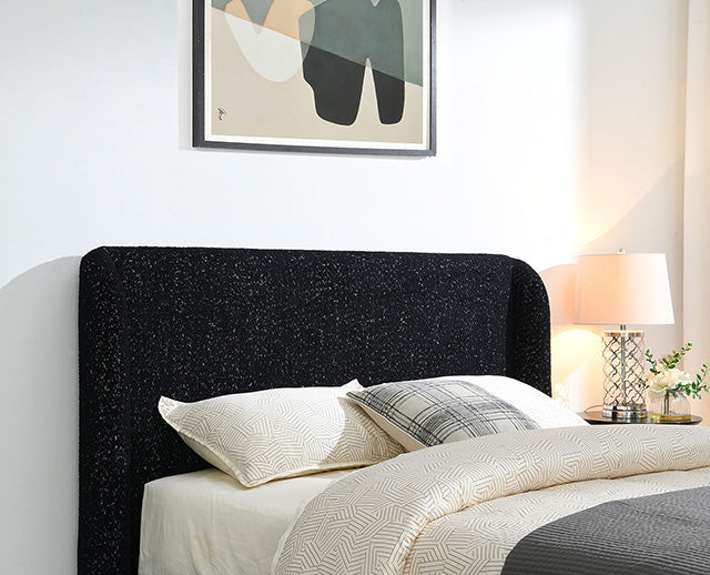 Laverni Bed Black, Grey & White - Casa Morelos / Coahuila Furniture (Oklahoma City, OK)