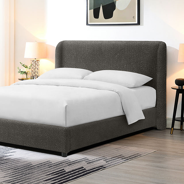 Laverni Bed Black, Grey & White - Casa Morelos / Coahuila Furniture (Oklahoma City, OK)