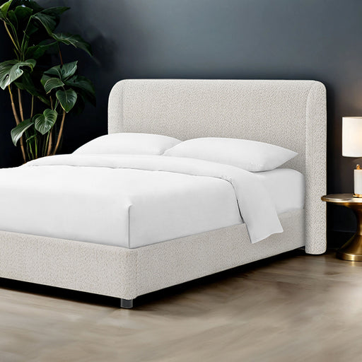 Laverni E.King, Full, & Queen Bed White, Grey, & Black - Casa Morelos / Coahuila Furniture (Oklahoma City, OK)