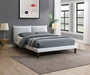 Verwood Bed Gray & Light Gray - Casa Morelos / Coahuila Furniture (Oklahoma City, OK)