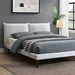 Verwood Bed Gray & Light Gray - Casa Morelos / Coahuila Furniture (Oklahoma City, OK)