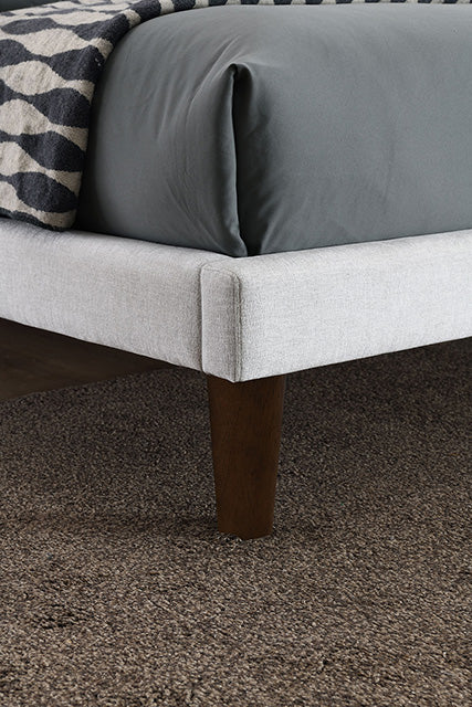 Verwood Bed Gray & Light Gray - Casa Morelos / Coahuila Furniture (Oklahoma City, OK)