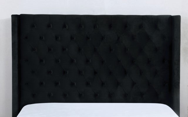 Ryleigh Bed Black, Grey, & Navy - Casa Morelos / Coahuila Furniture (Oklahoma City, OK)