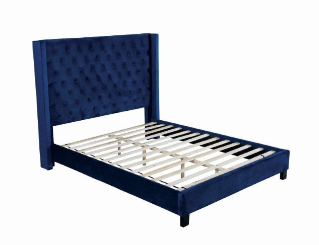 Ryleigh Bed Black, Grey, & Navy - Casa Morelos / Coahuila Furniture (Oklahoma City, OK)