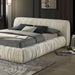 Palmdale Bed Black & Ivory - Casa Morelos / Coahuila Furniture (Oklahoma City, OK)