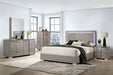 Sinistra Bed Beige, Black, White - Casa Morelos / Coahuila Furniture (Oklahoma City, OK)