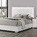 Sinistra Bed Beige, Black, White - Casa Morelos / Coahuila Furniture (Oklahoma City, OK)