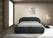 Newquay Bed Black, White, & Gray - Casa Morelos / Coahuila Furniture (Oklahoma City, OK)