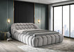Newquay Bed Black, White, & Gray - Casa Morelos / Coahuila Furniture (Oklahoma City, OK)