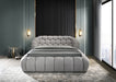 Newquay Bed Black, White, & Gray - Casa Morelos / Coahuila Furniture (Oklahoma City, OK)