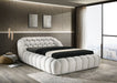 Newquay Bed Black, White, & Gray - Casa Morelos / Coahuila Furniture (Oklahoma City, OK)
