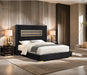 Danvers Bed Beige, Black, & Grey - Casa Morelos / Coahuila Furniture (Oklahoma City, OK)