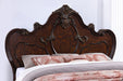 Roselli E.King & Queen Bed White & Chrome - Casa Morelos / Coahuila Furniture (Oklahoma City, OK)