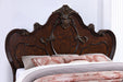 Roselli E.King & Queen Bed White & Chrome - Casa Morelos / Coahuila Furniture (Oklahoma City, OK)
