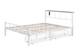 Nicoli Queen Metal Bed With Underbed Storage - Casa Morelos / Coahuila Furniture (Oklahoma City, OK)
