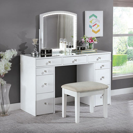 Louise Vanity W/ Stool - Casa Morelos / Coahuila Furniture (Oklahoma City, OK)