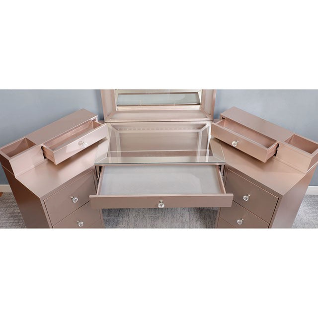 Tracie Vanity Set - Casa Morelos / Coahuila Furniture (Oklahoma City, OK)